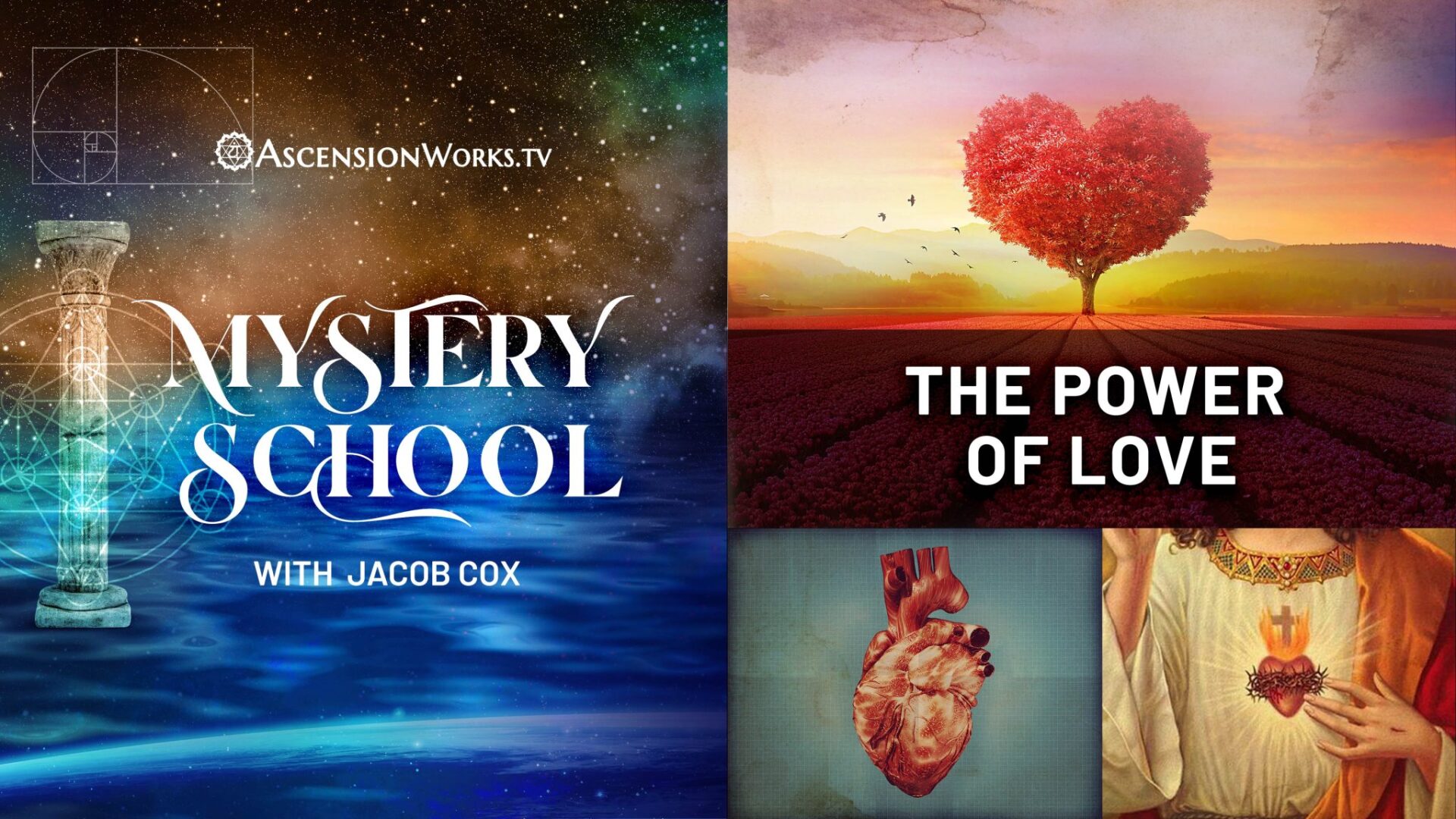 Mystery School teachings and discussions on The power of love