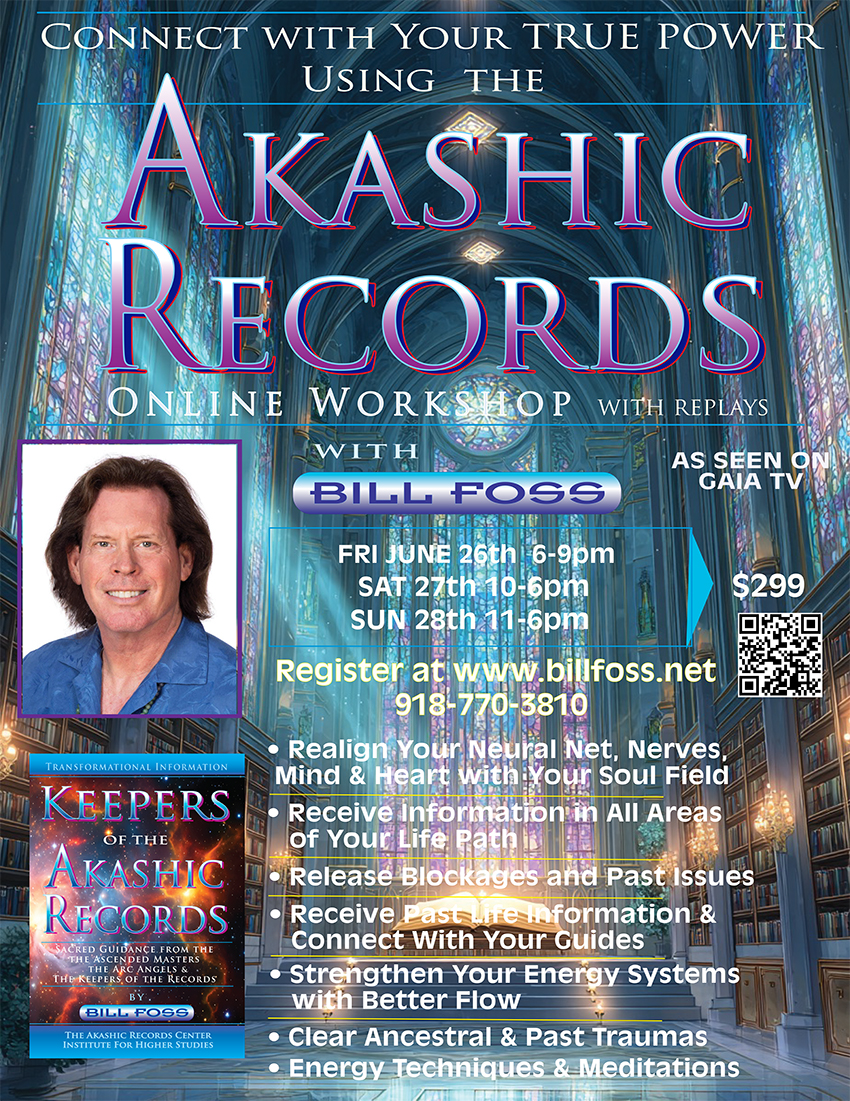 Connect With Your True Power Using the Akashic Records (June 26-28, 2026)